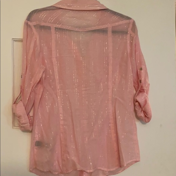 Semi sheer blouse - Picture 2 of 4